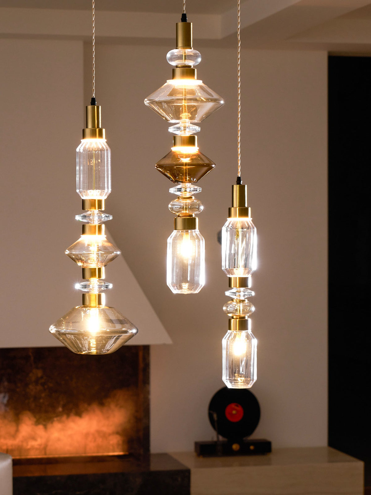 Lampa wisząca geometryczna Galloka