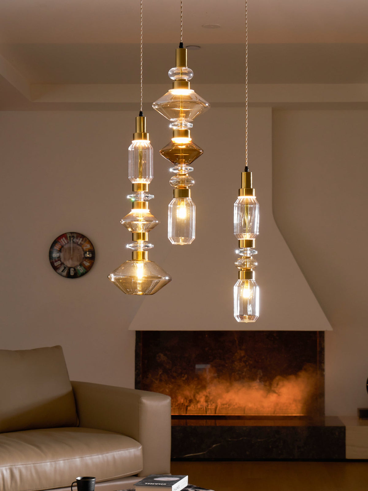 Lampa wisząca geometryczna Galloka