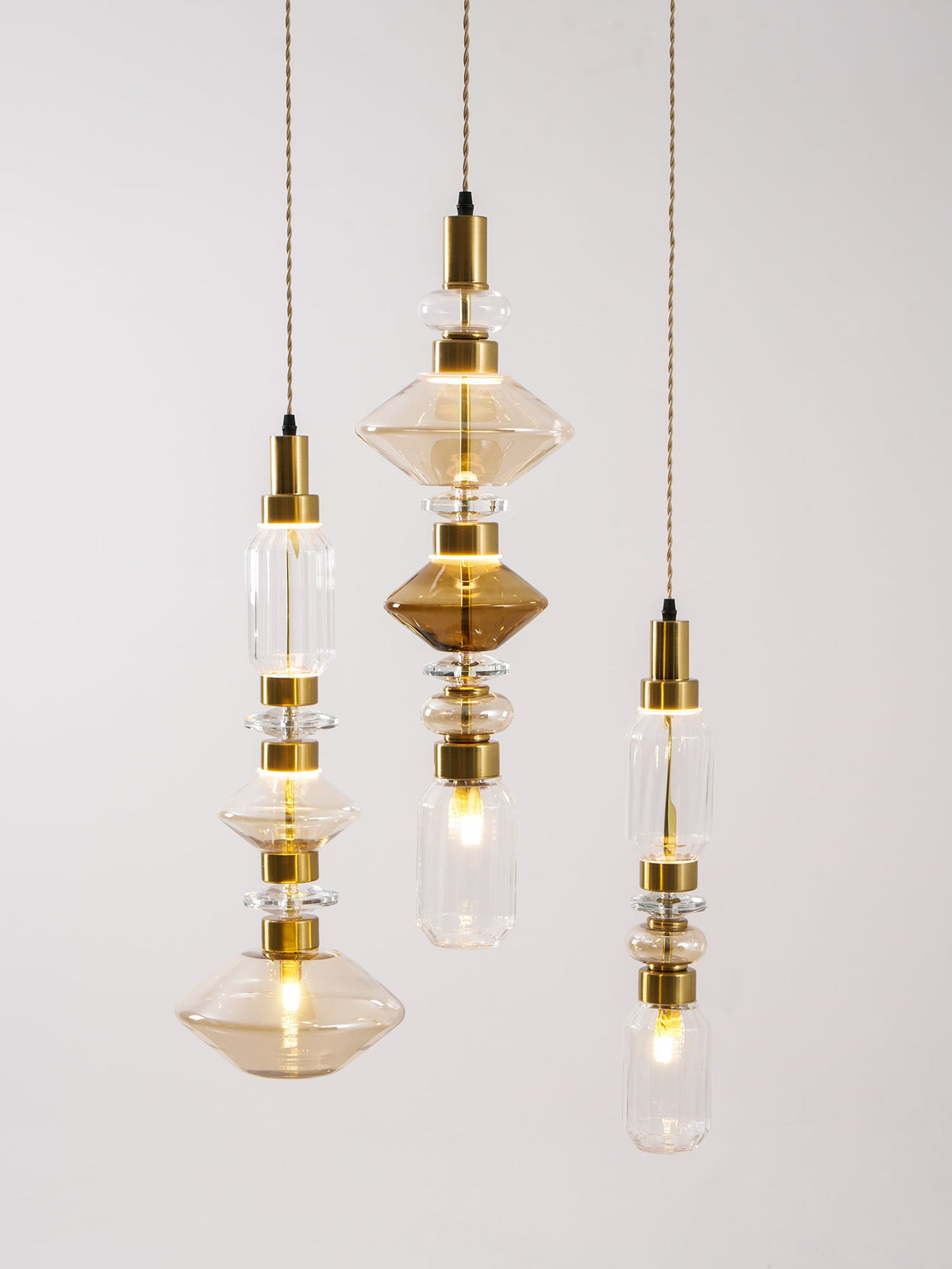 Lampa wisząca geometryczna Galloka