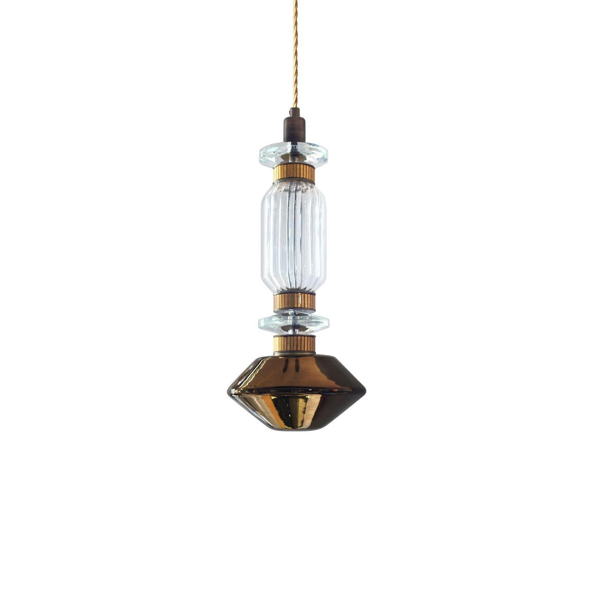 Lampa wisząca geometryczna Galloka
