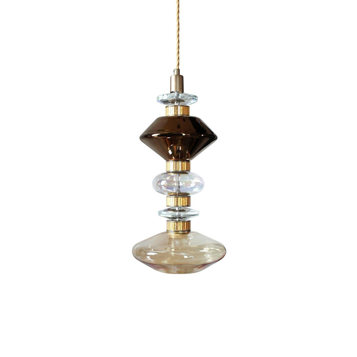 Lampa wisząca geometryczna Galloka