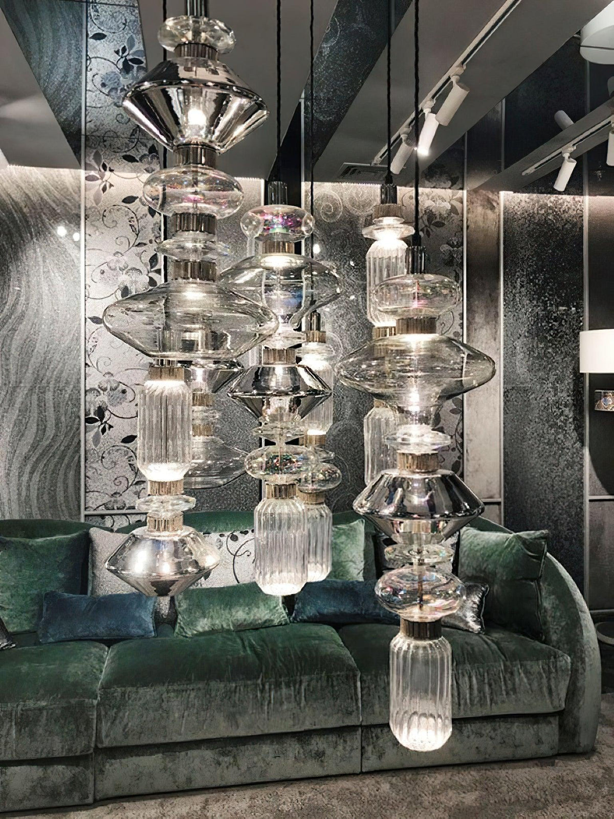 Lampa wisząca geometryczna Galloka