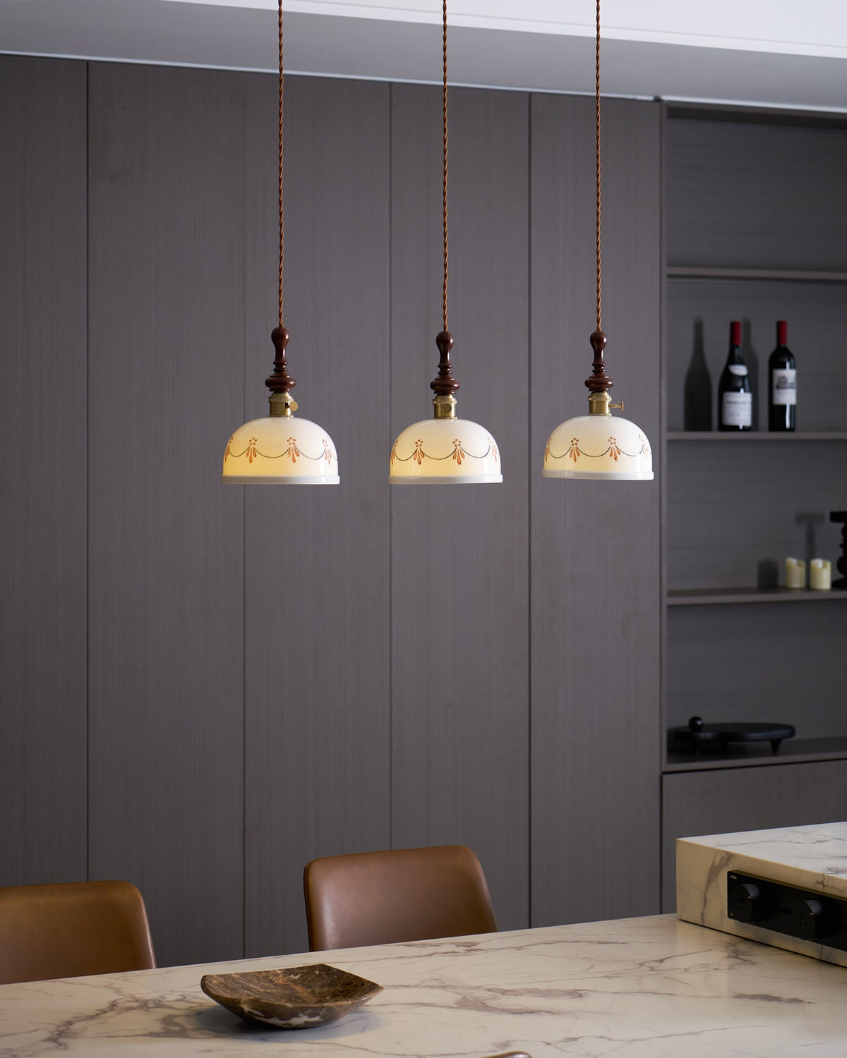 Lampa wisząca vintage Zelvik