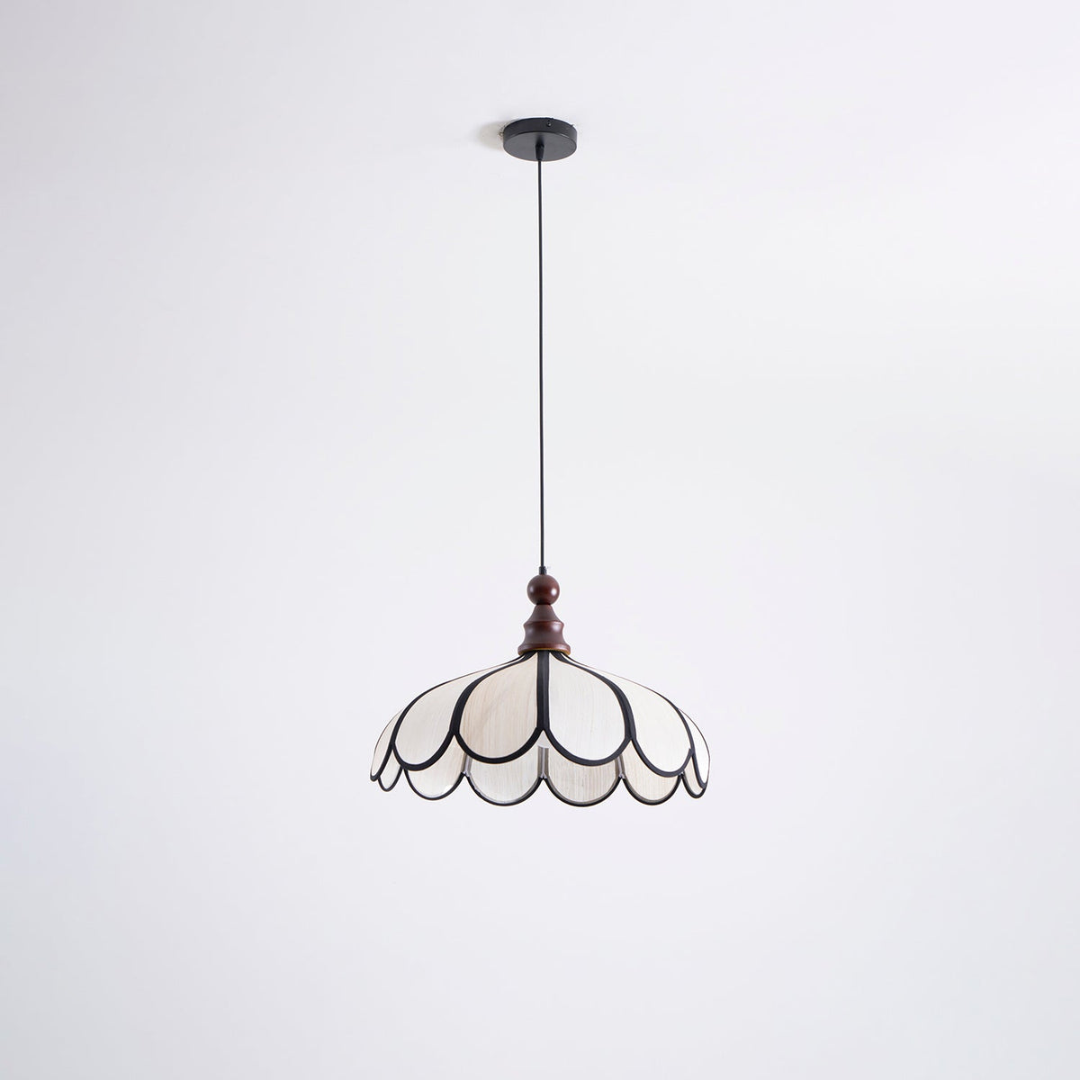 Lampa wisząca falista Wolekrik