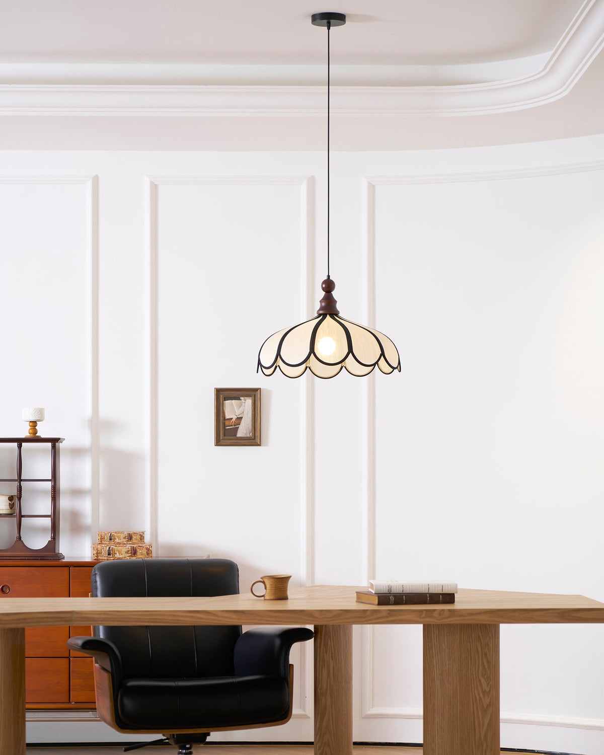 Lampa wisząca falista Wolekrik