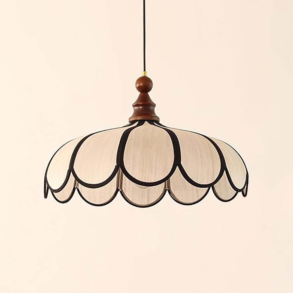 Lampa wisząca falista Wolekrik