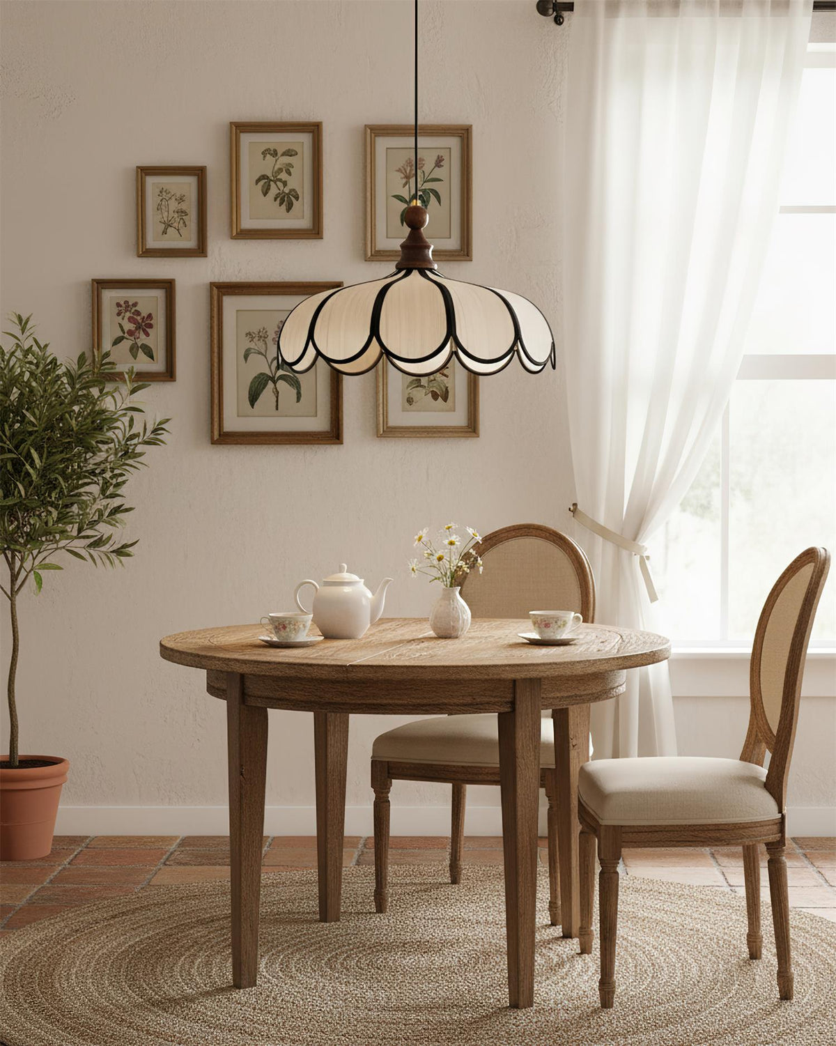 Lampa wisząca falista Wolekrik