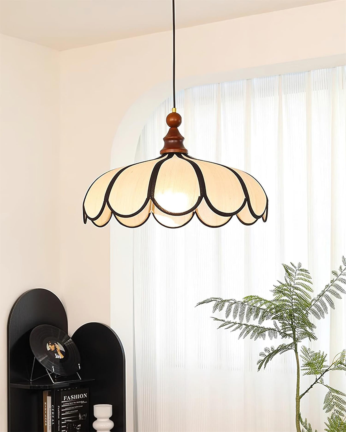 Lampa wisząca falista Wolekrik