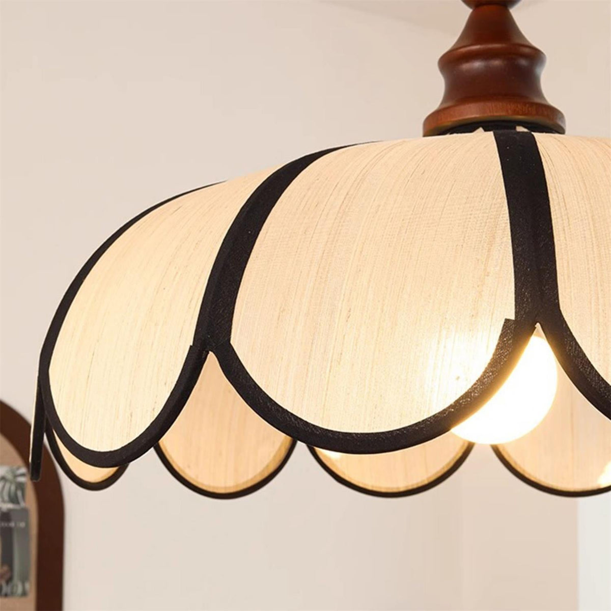 Lampa wisząca falista Wolekrik
