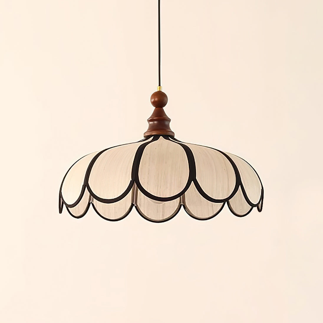 Lampa wisząca falista Wolekrik