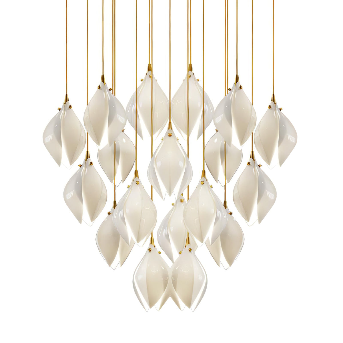 Lampa wisząca kwiatowa Jarel