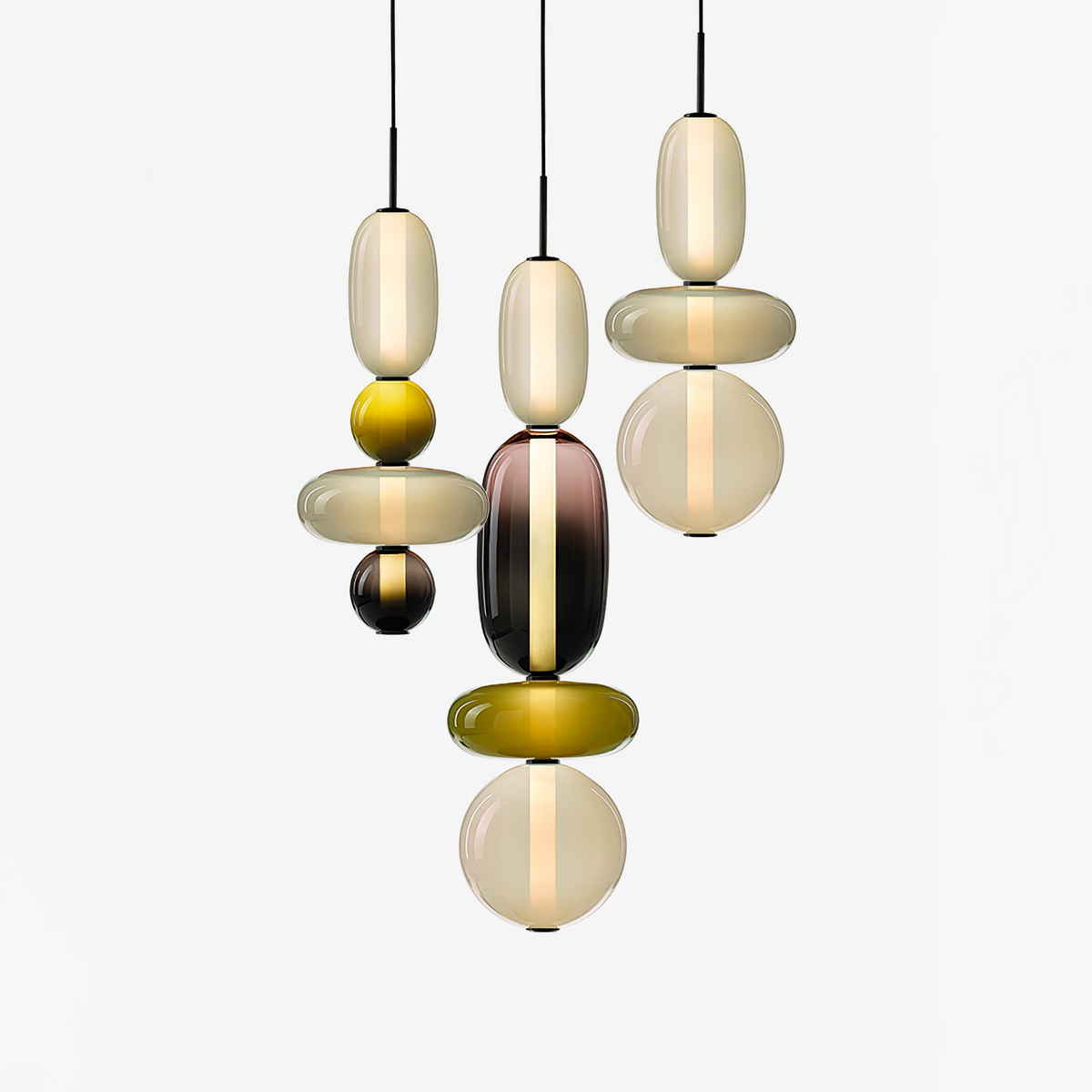 Candied Glass Combo Pendant Light – detail 25
