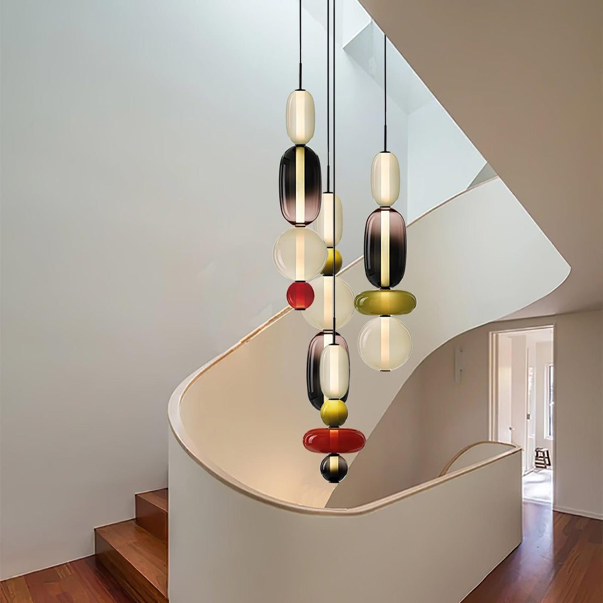 Candied Glass Combo Pendant Light – detail 10