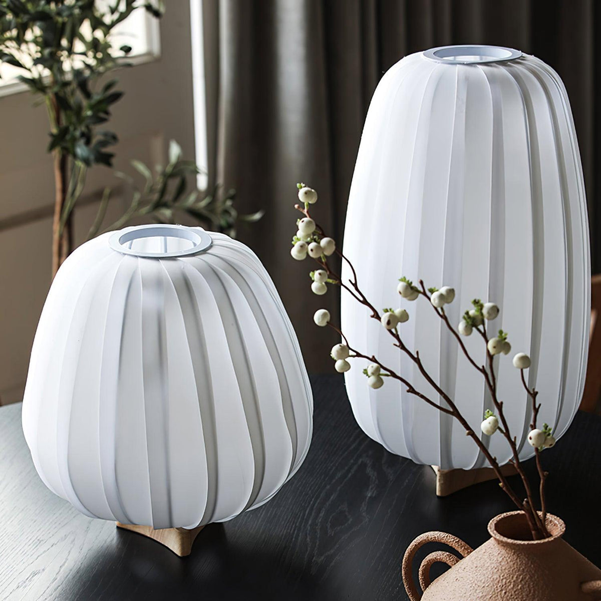 Fabric Minimalist Table Lamp – detail 28