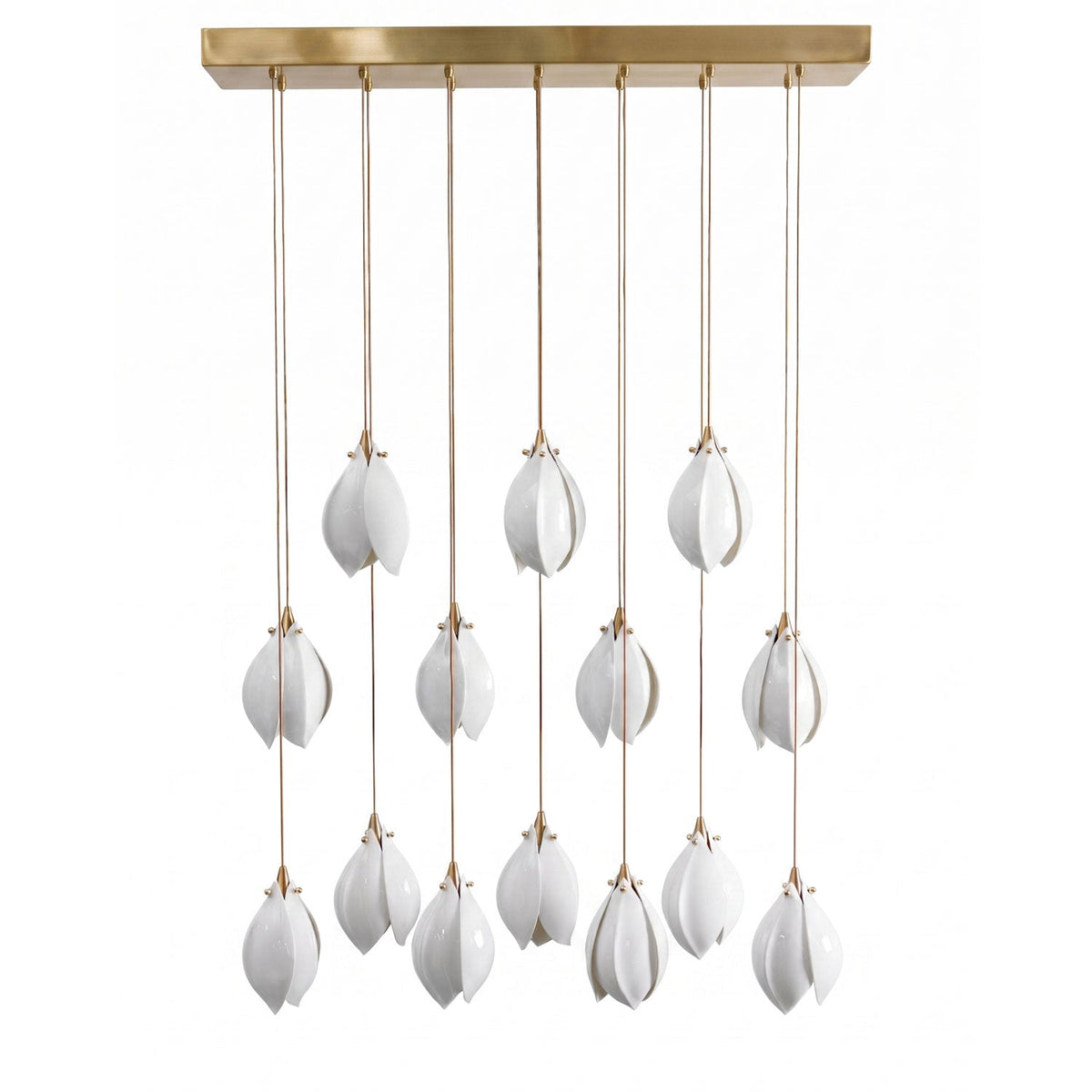 Lampa wisząca kwiatowa Jarel