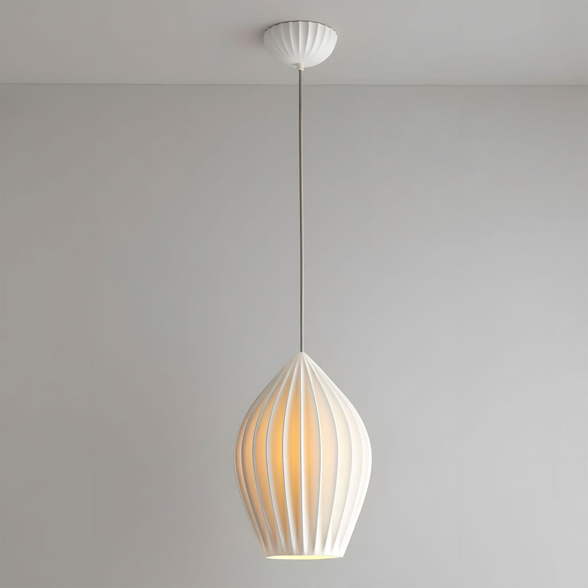 Lampa wisząca ryflowana Pavkalen