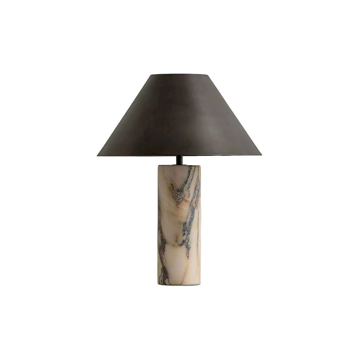 Lampa stołowa Sorlema z marmuru
