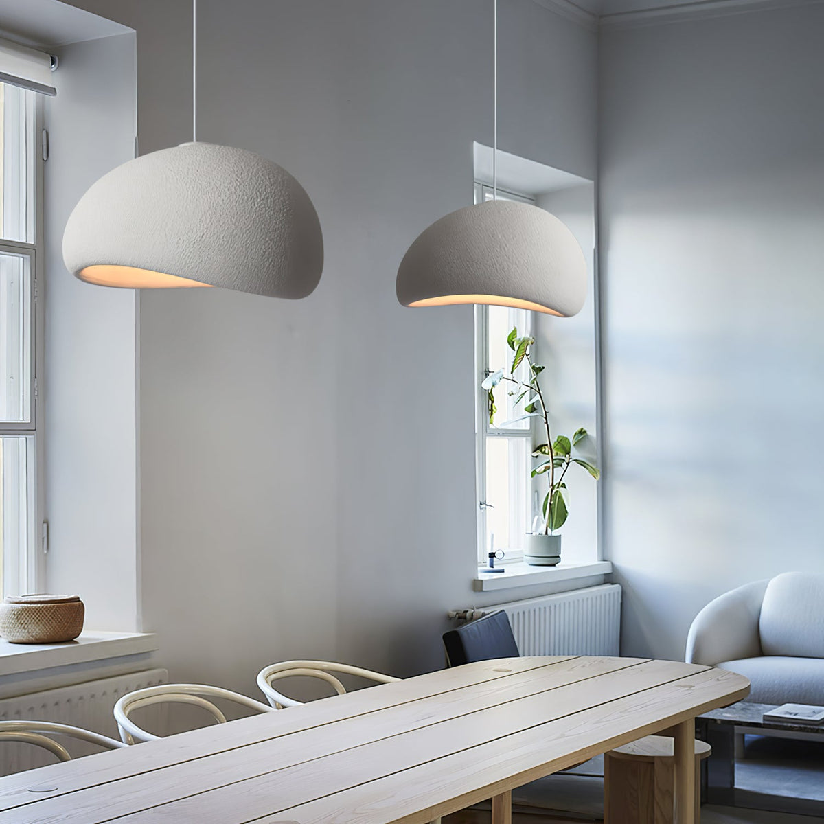 Lampa wisząca kulista Vikana