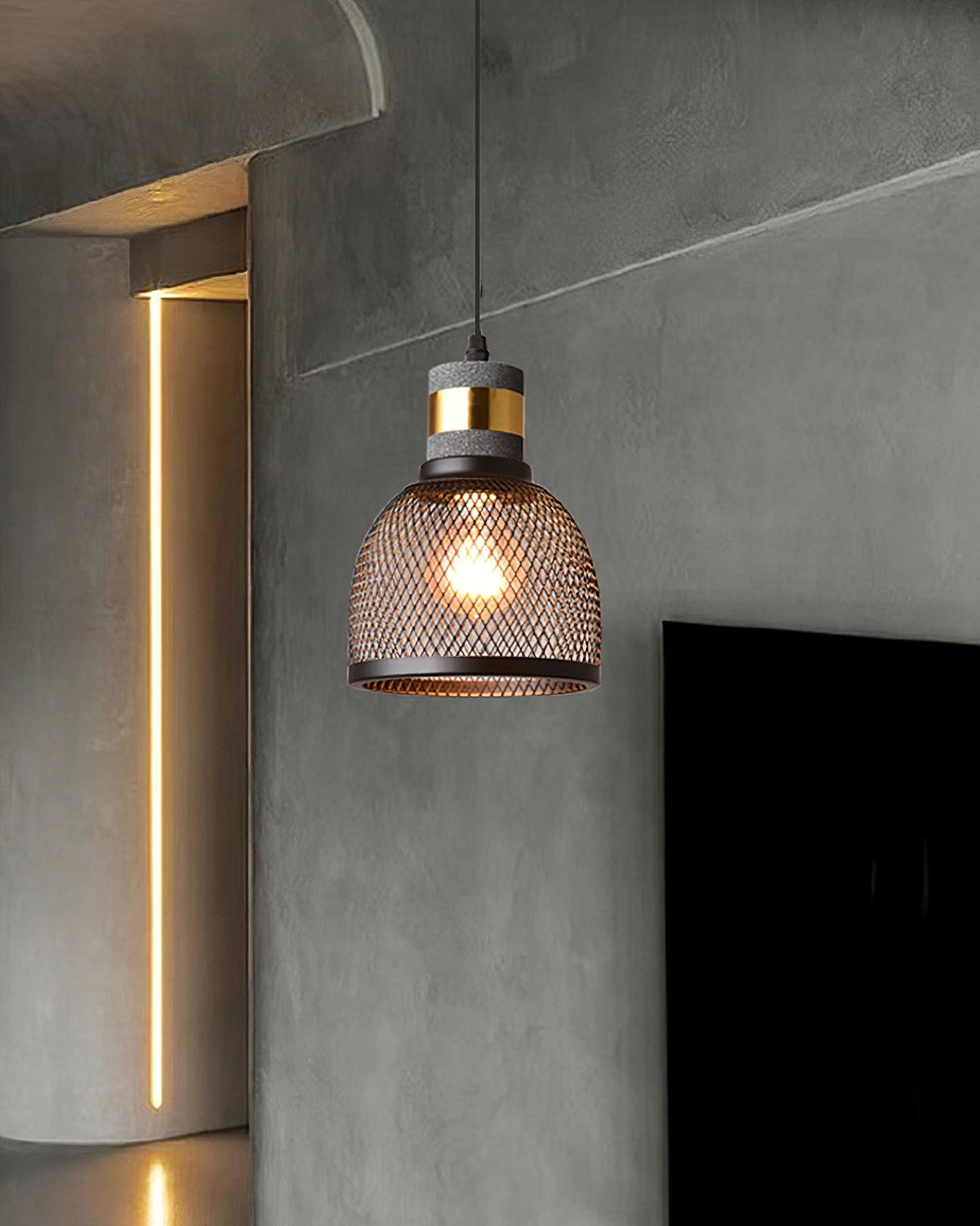 Lampa wisząca tubowa Wenanik
