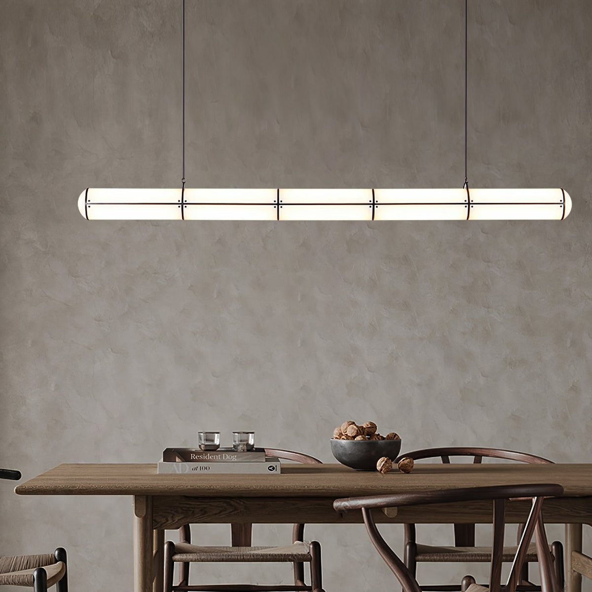 Lampa wisząca liniowa Kralowen