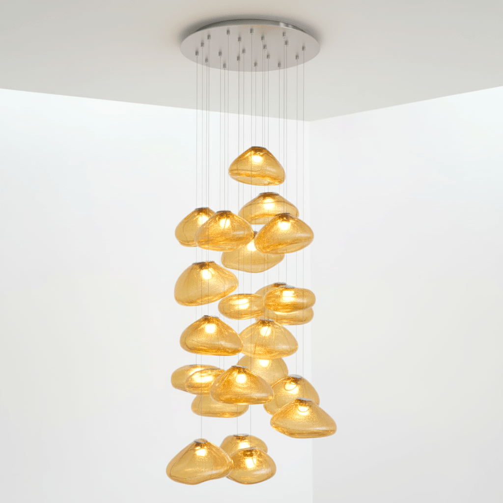Lampa wisząca rzeźbiarska Lena