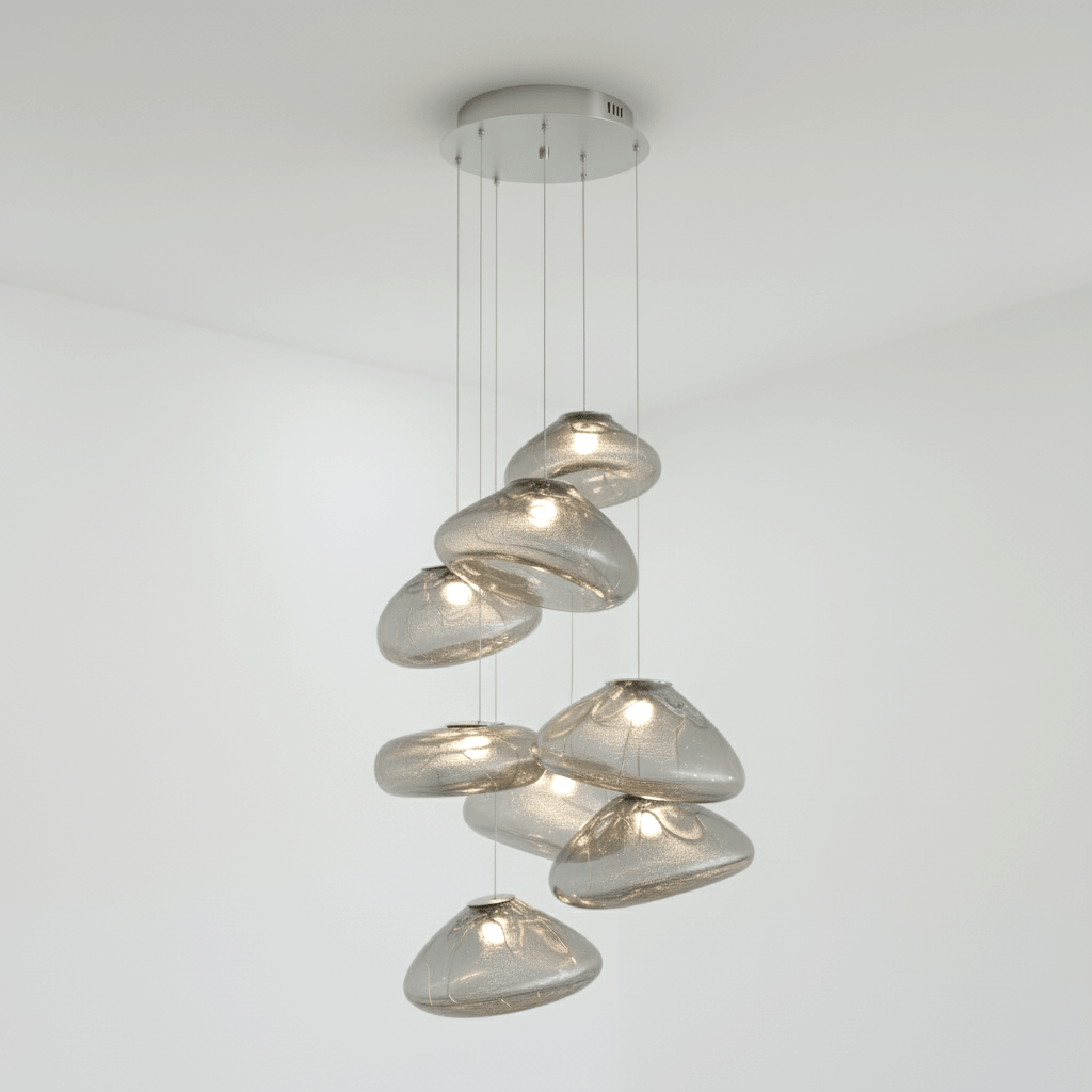 Lampa wisząca rzeźbiarska Lena