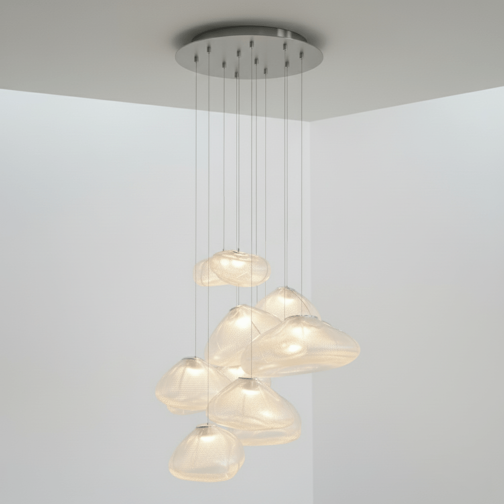 Lampa wisząca rzeźbiarska Lena