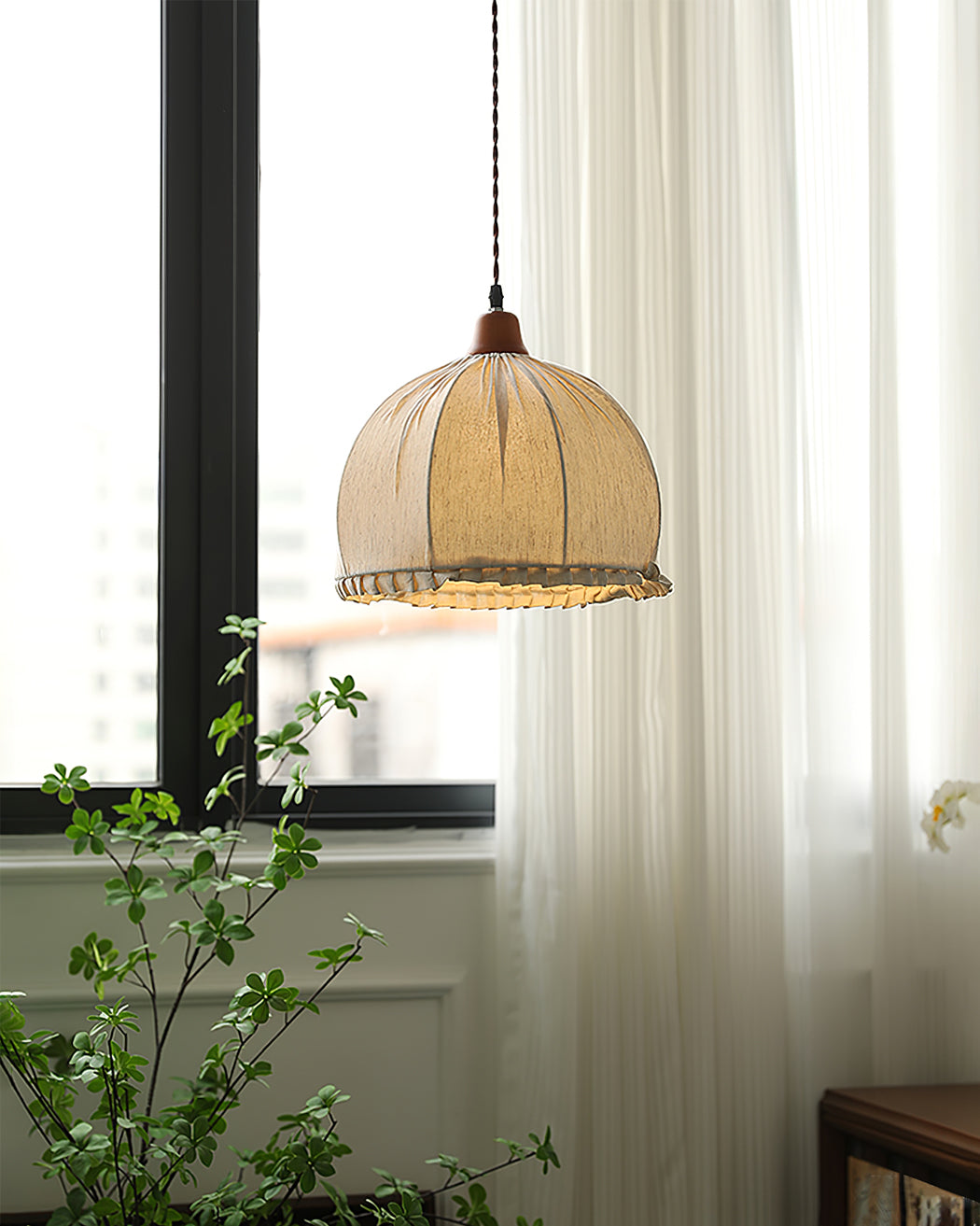 Lampa wisząca organiczna Nadoen