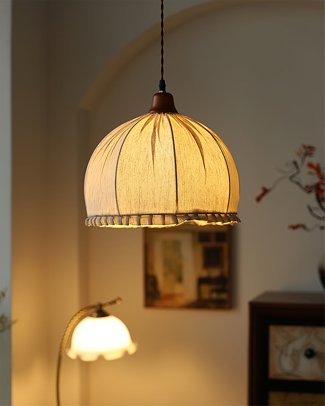 Lampa wisząca organiczna Nadoen