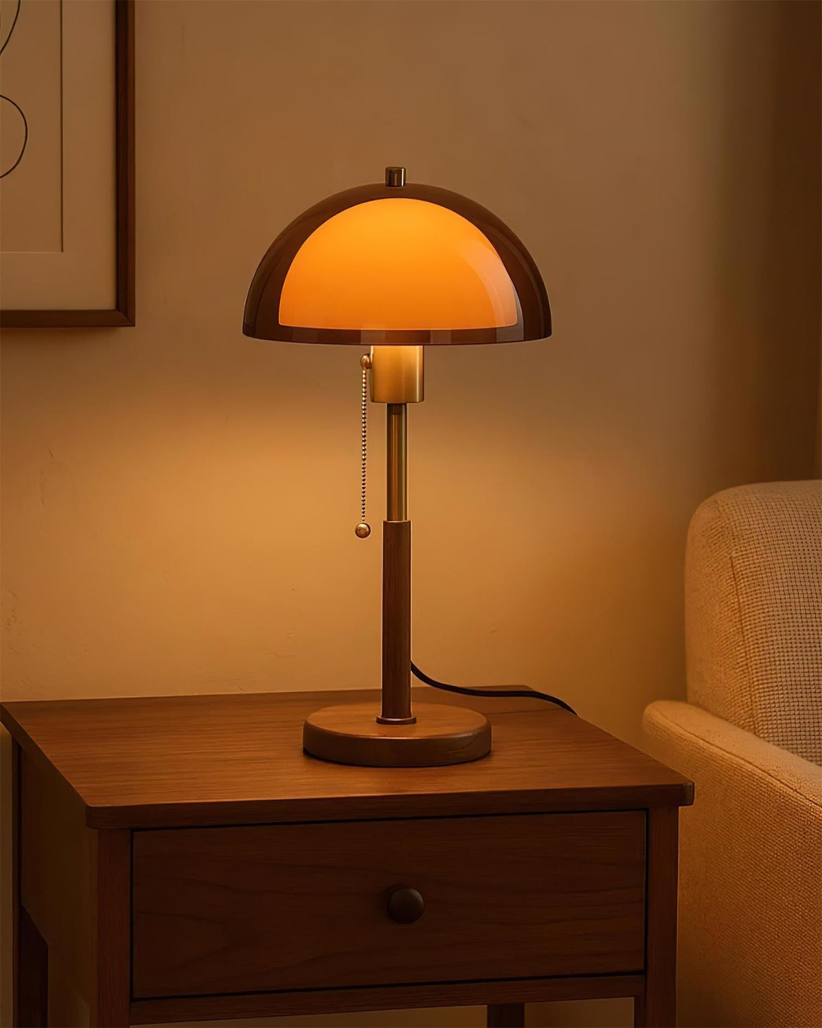 Lampa stołowa retro Tomamiri