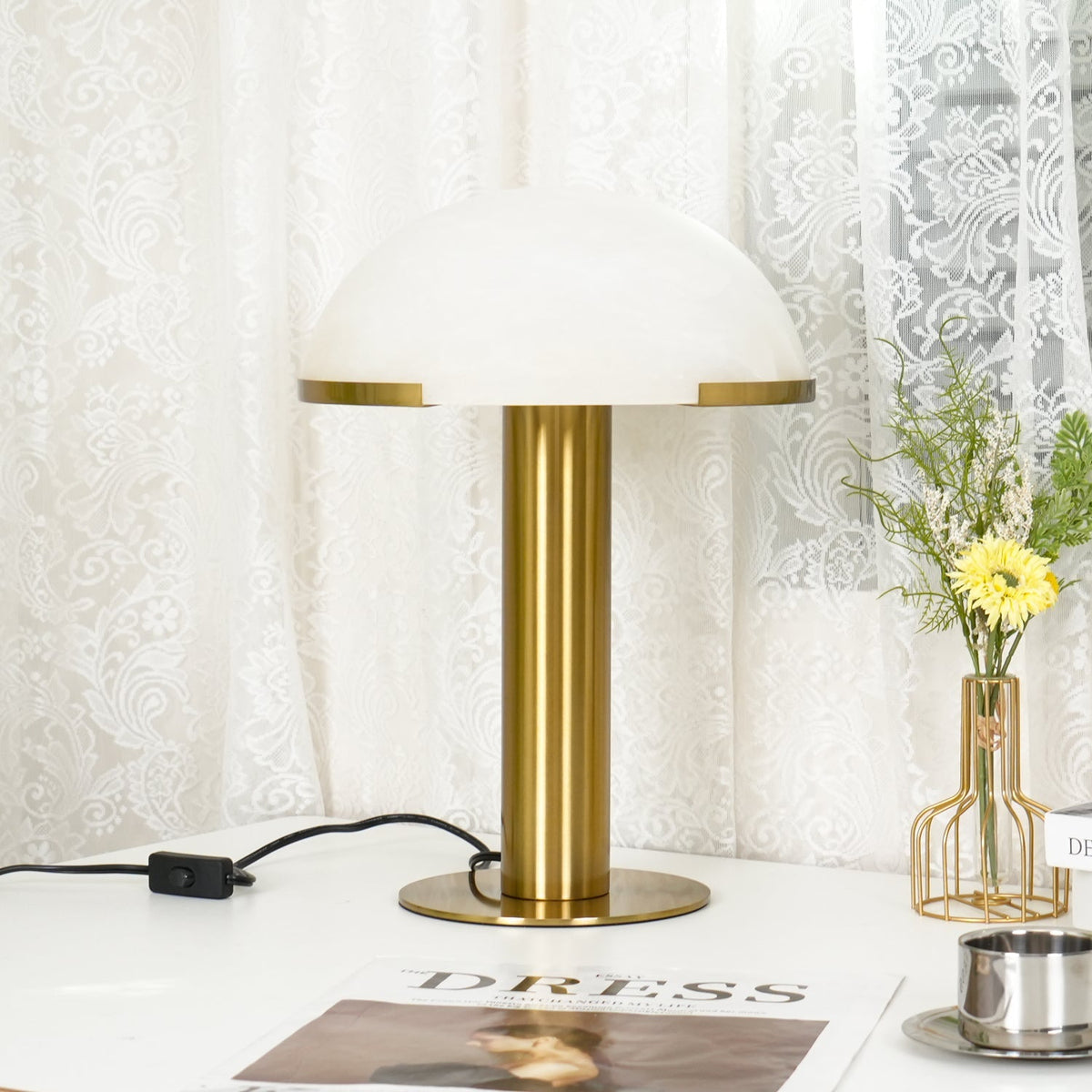 Lampa stołowa minimalistyczna Lorer