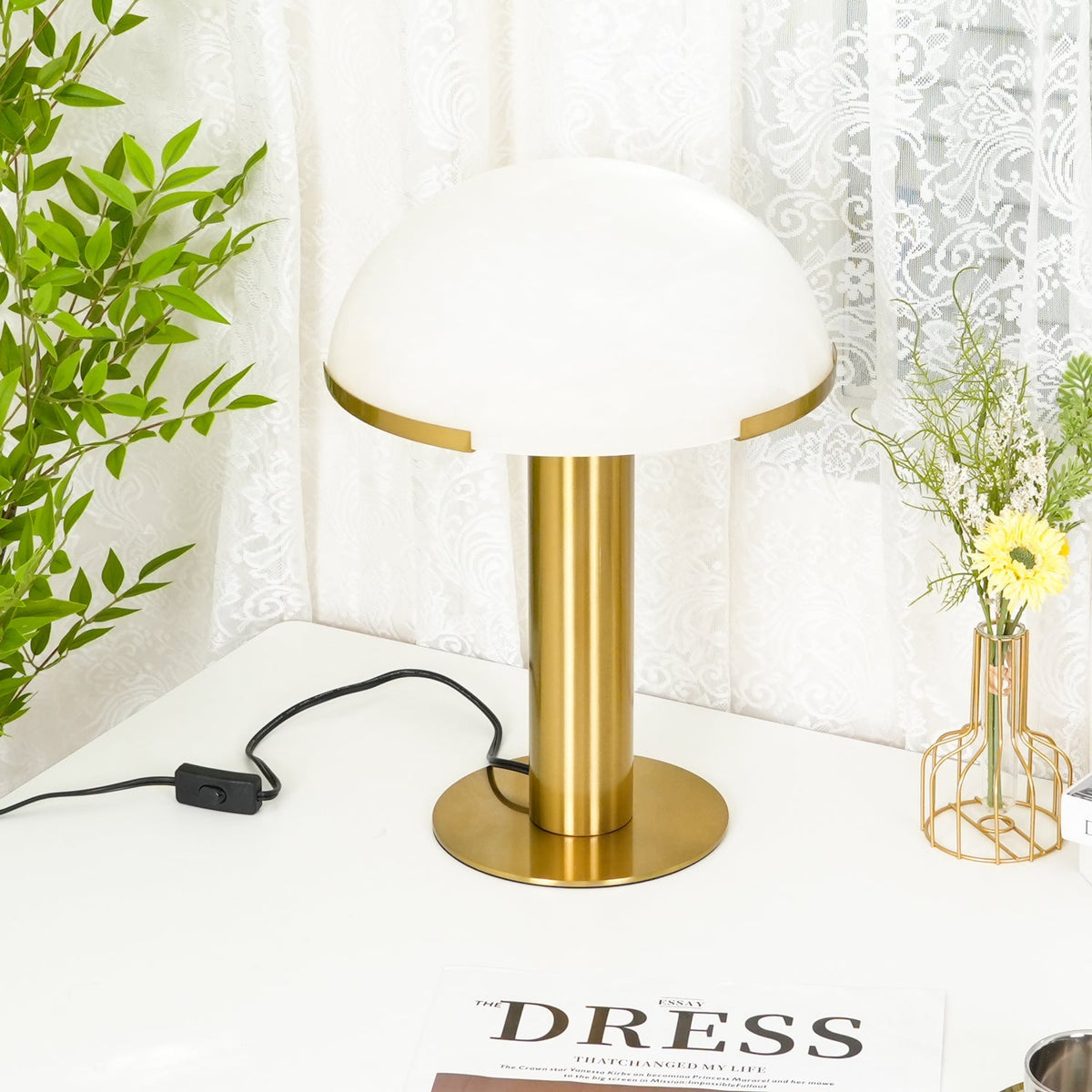 Lampa stołowa minimalistyczna Lorer