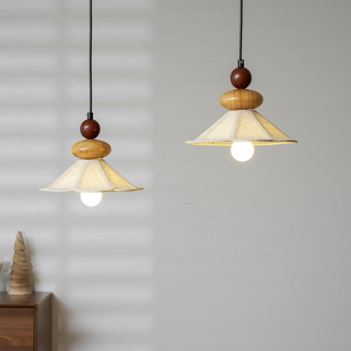 Lampa wisząca z przesunięciem Gorskavan