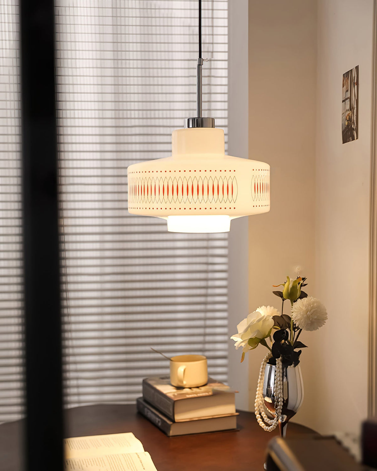 Lampa wisząca retro Tomaka