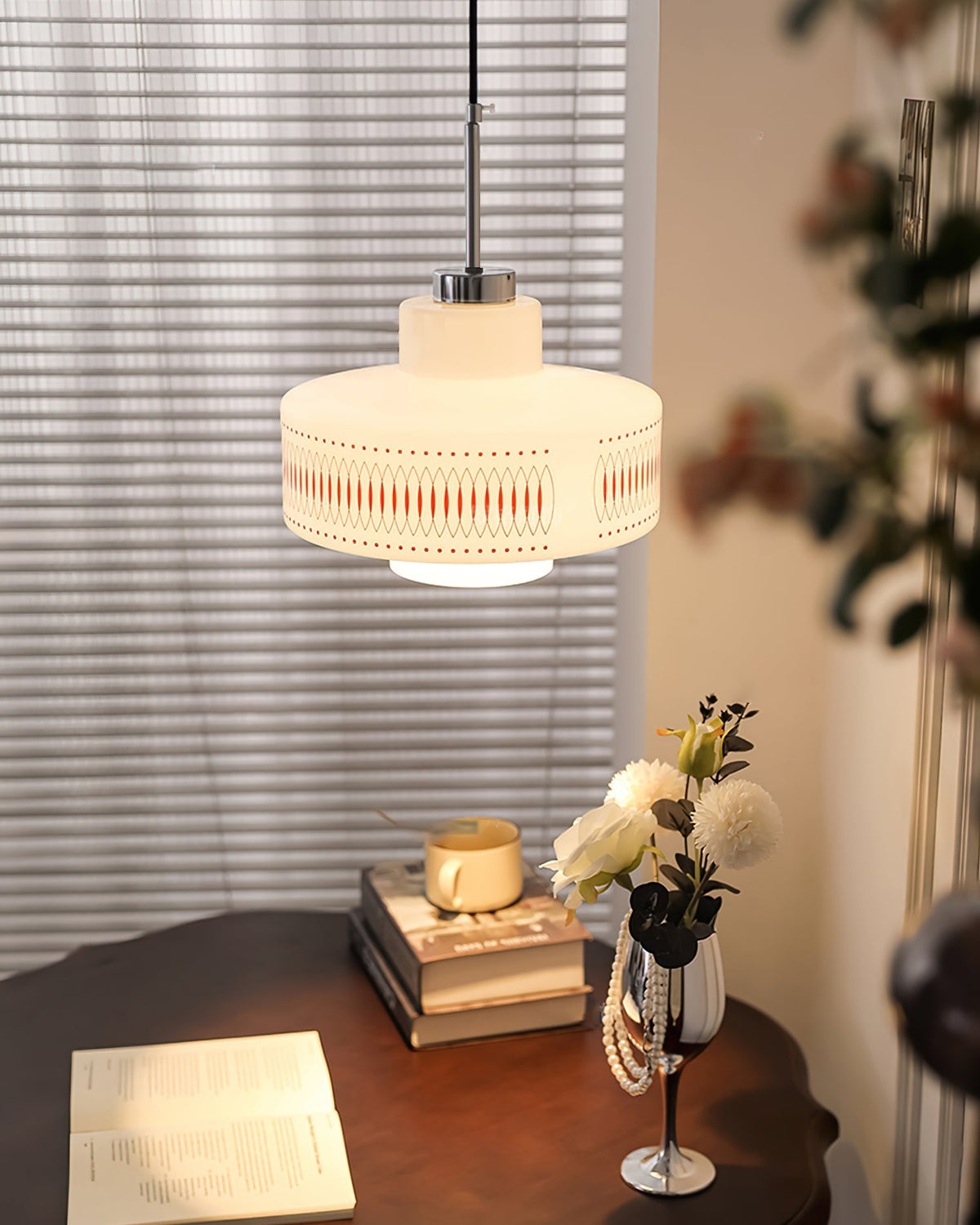 Lampa wisząca retro Tomaka