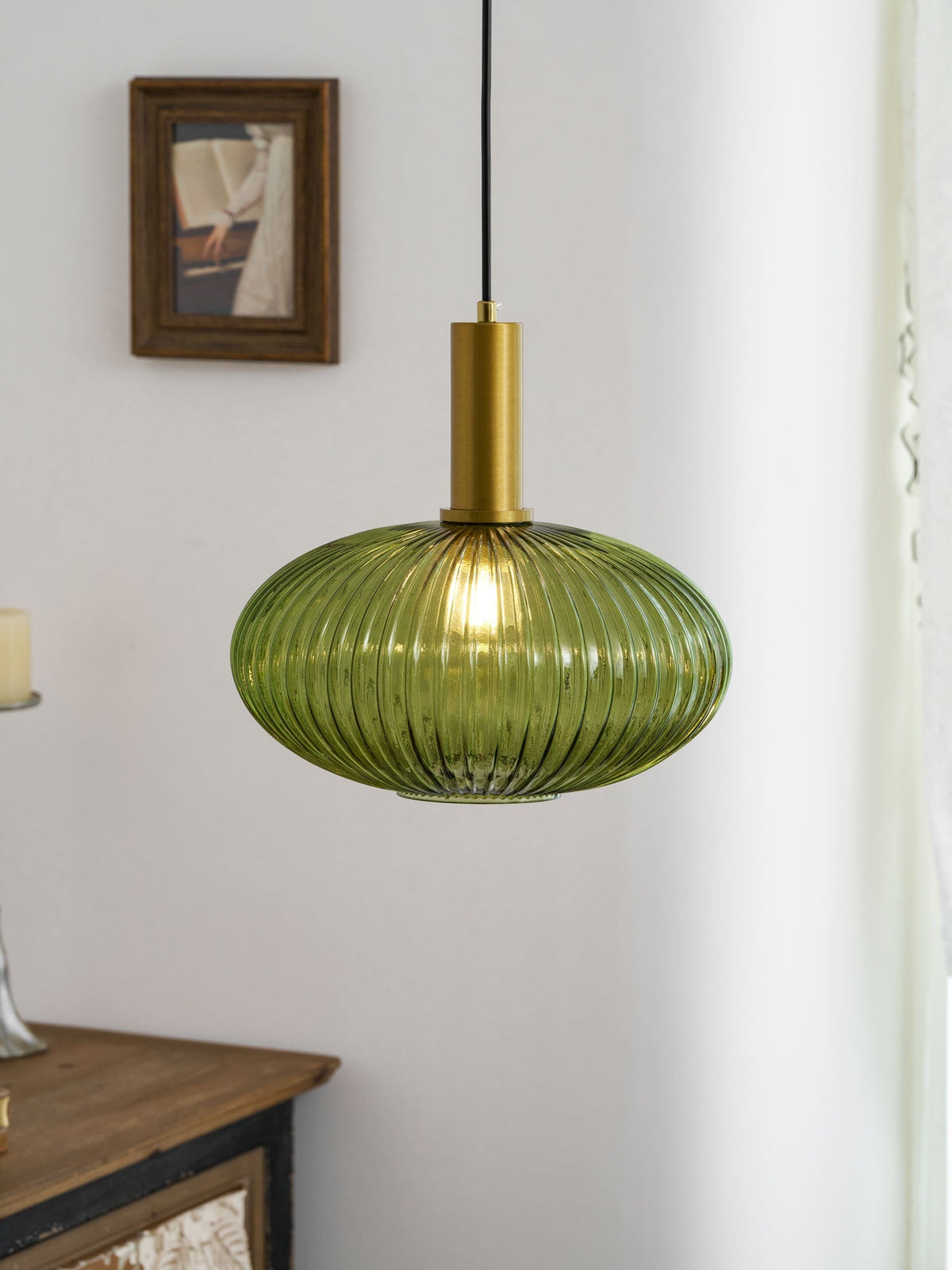 Lampa wisząca ryflowana Wikvanor