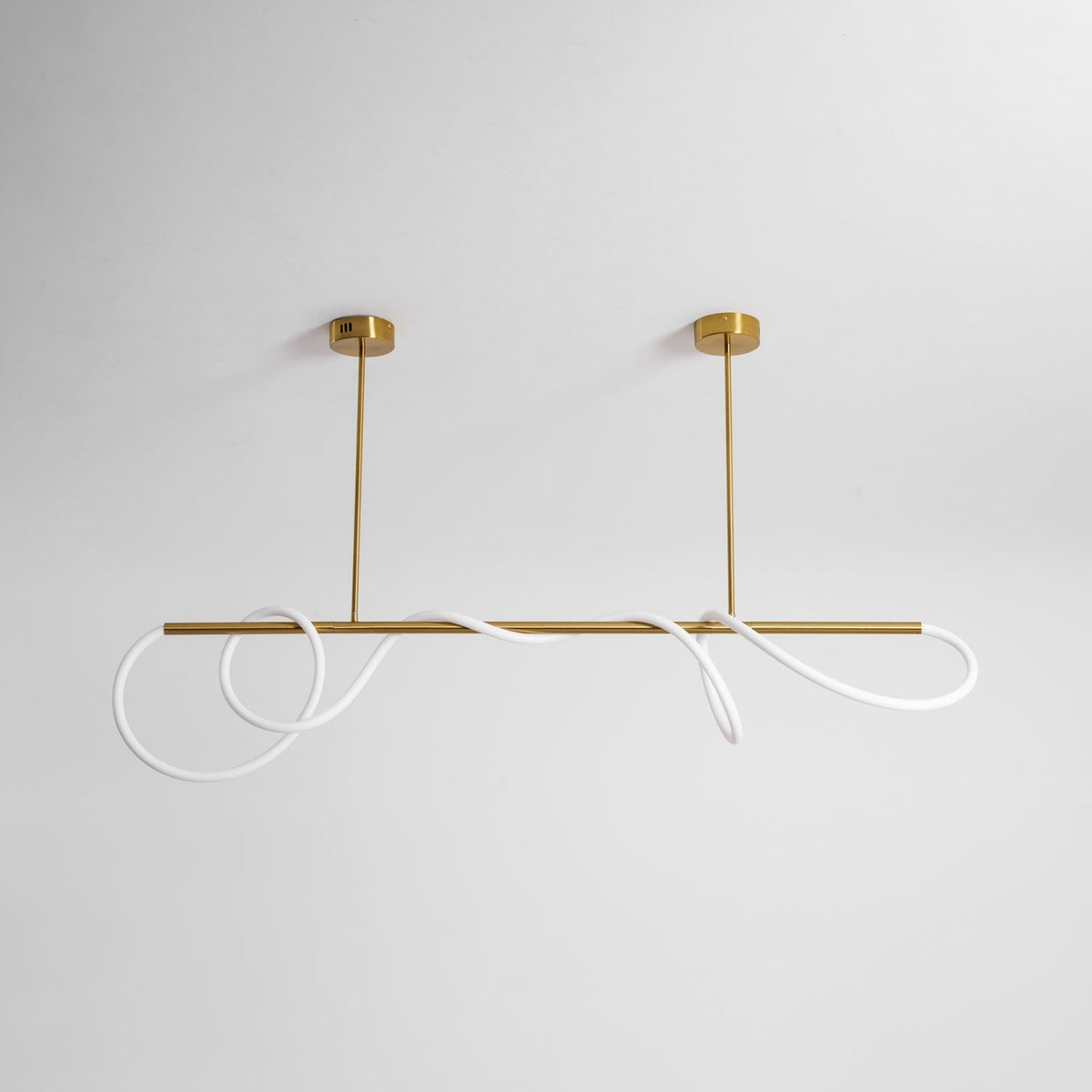 Flexible Linear Curve Chandelier - Vakkerlight