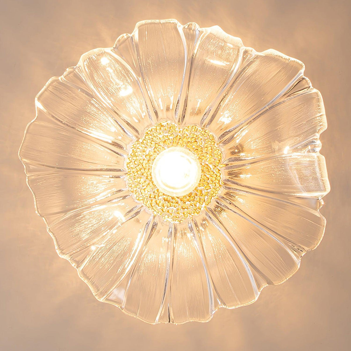 Flower Glass Ceiling Light – detail 16