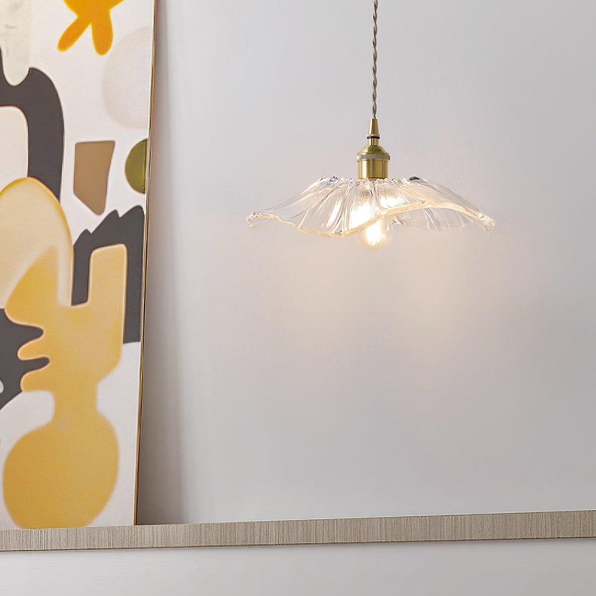Lampa wisząca kwiatowa Jarekik