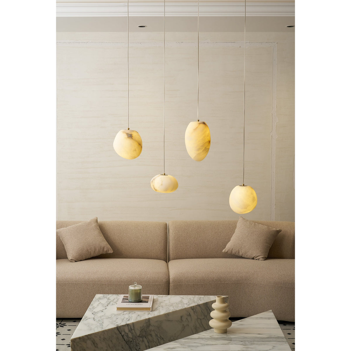 Lampa wisząca organiczna Olaola