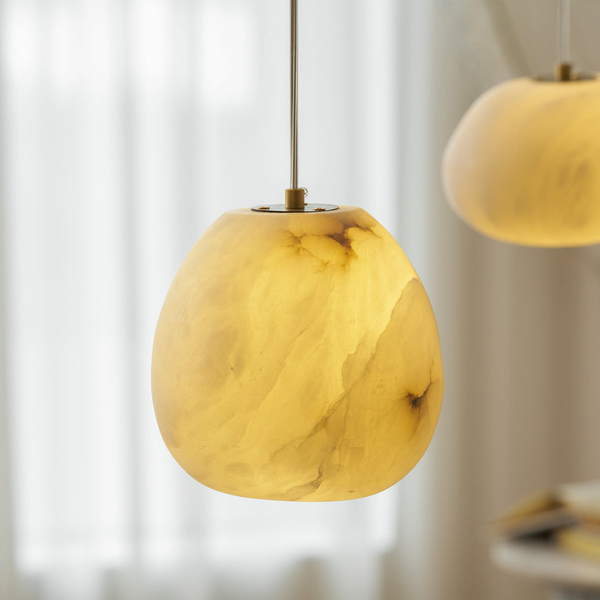 Pebbles Alabaster Pendant Lamp - Vakkerlight