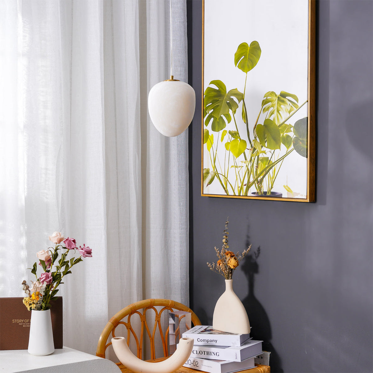 Lampa wisząca organiczna Olaola