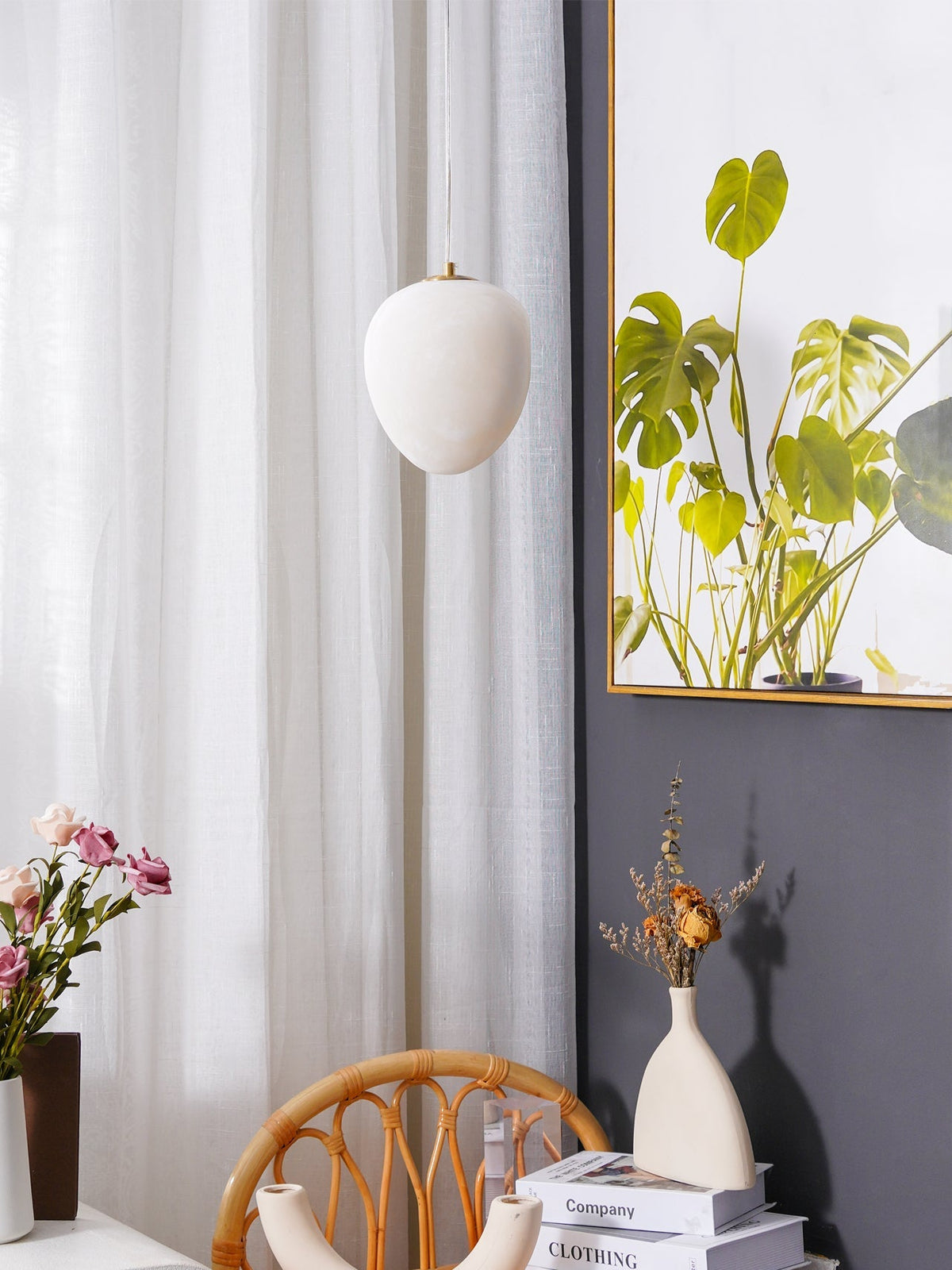 Lampa wisząca organiczna Olaola