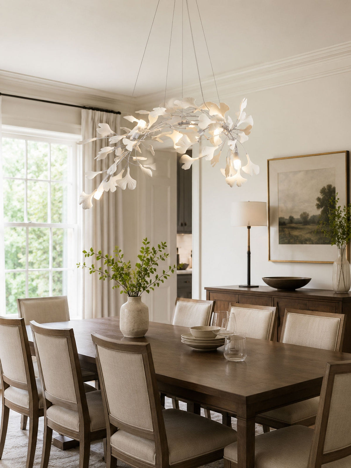 Gingko Bloom Chandelier – detail 20
