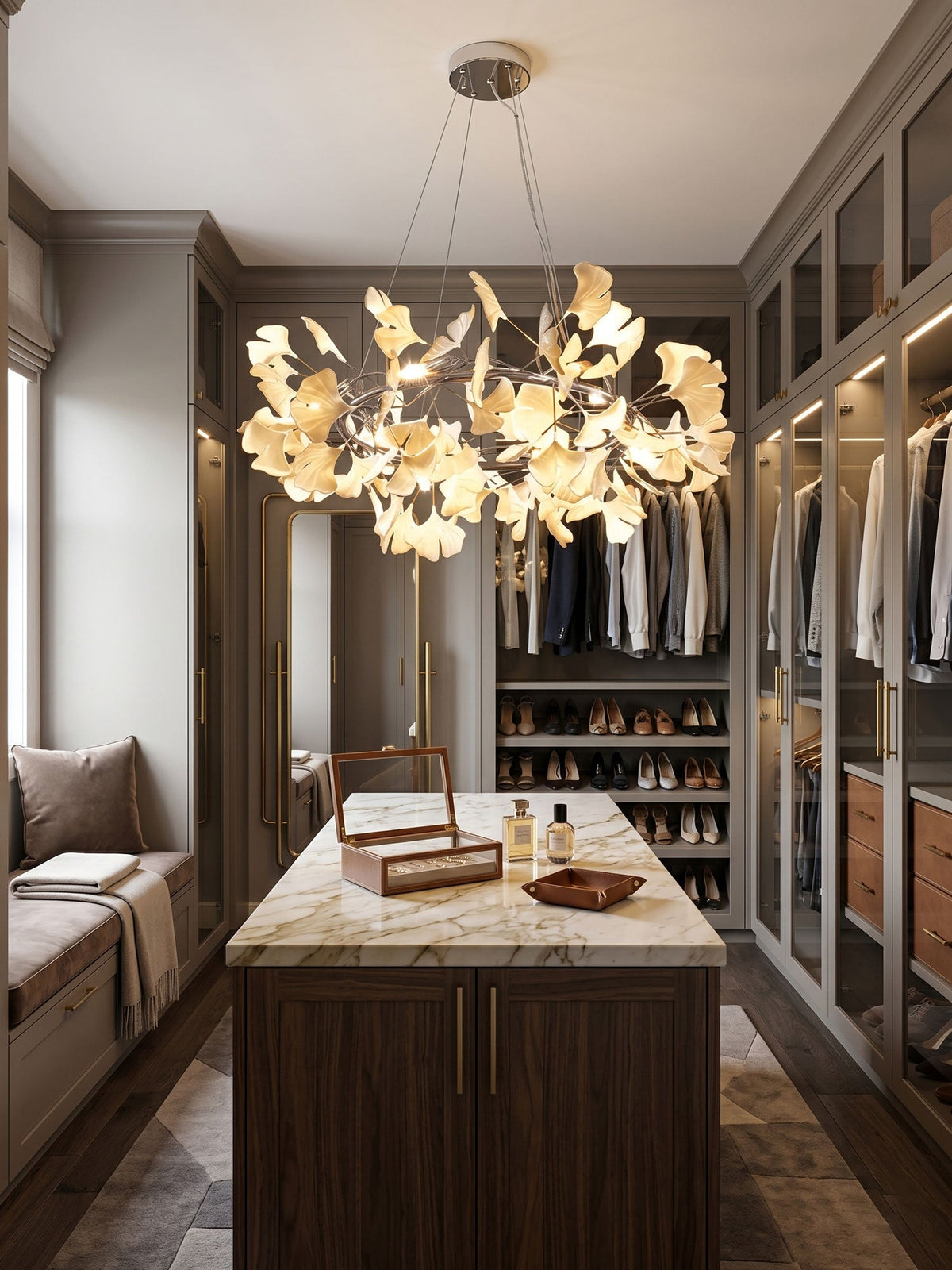Żyrandol okrągły Renzor