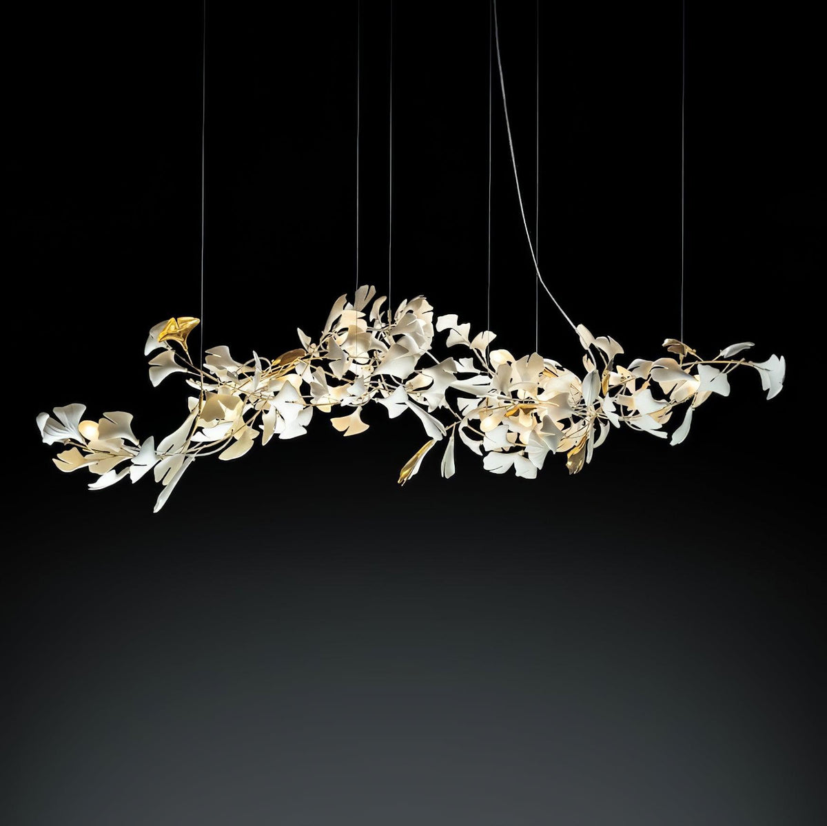 Porcelain Gingko Chandelier – detail 38