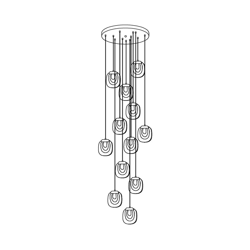Lampa wisząca Faldanor