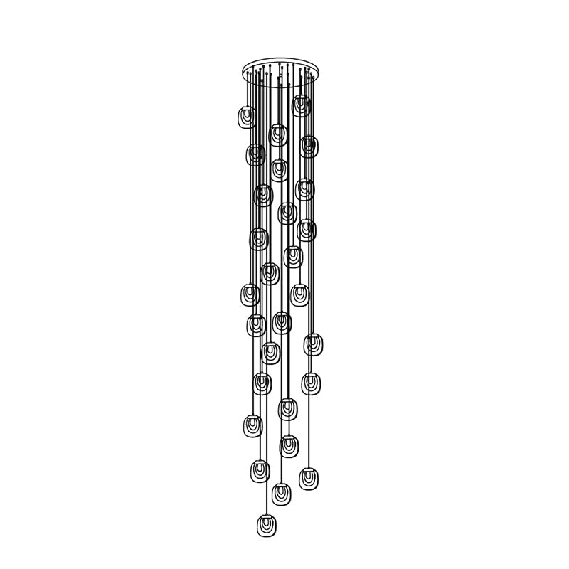 Lampa wisząca Faldanor
