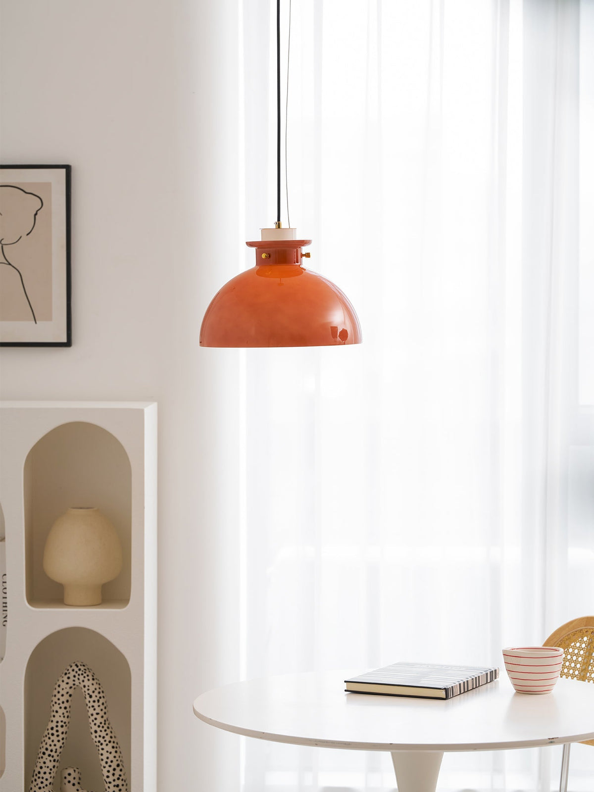 Lampa wisząca kopułowa Mirmi