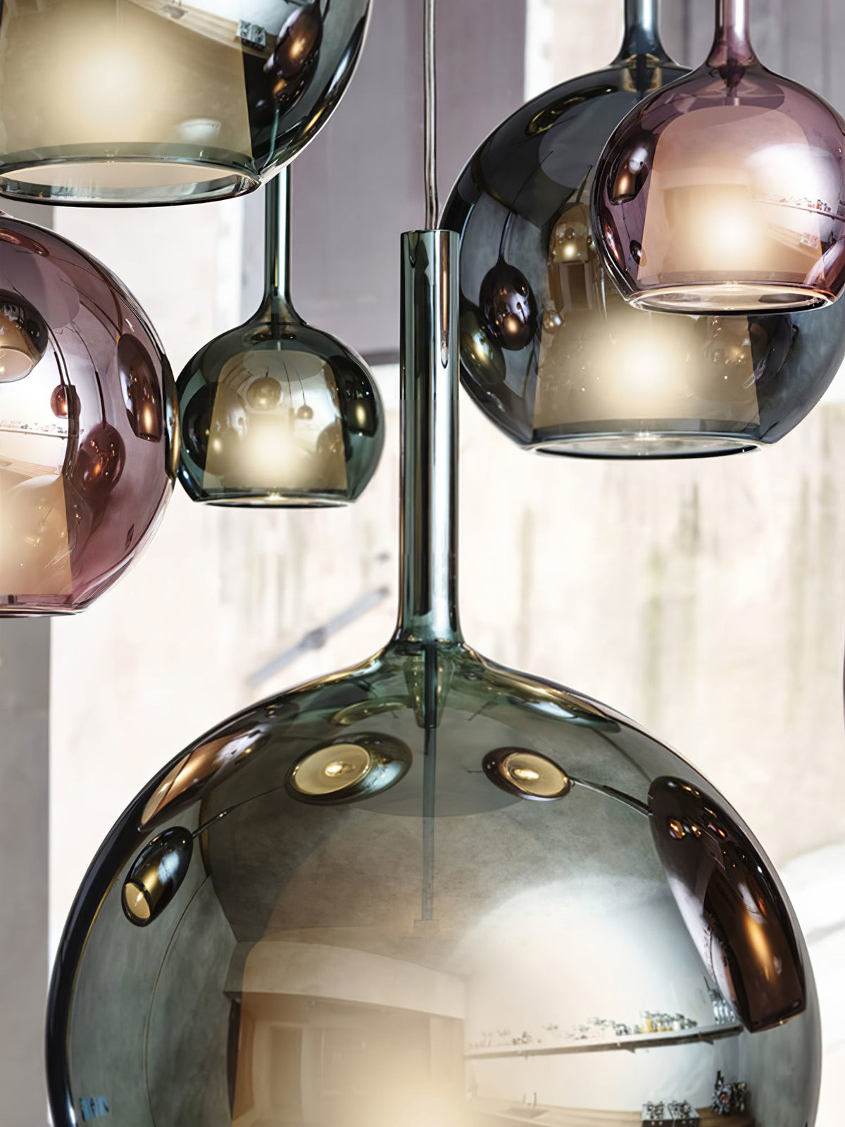 Lampa wisząca kula Nadmiska